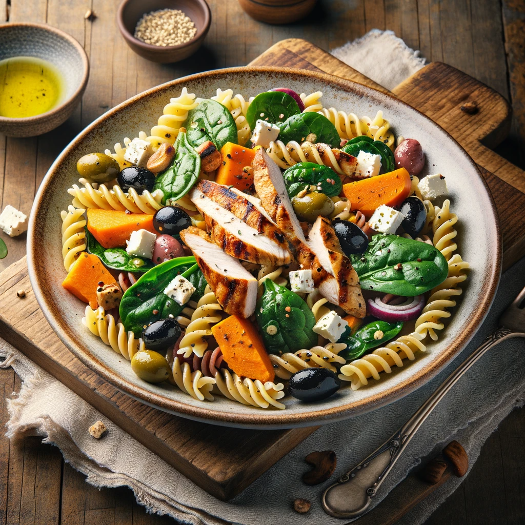 Okinawan-Mediterranean-Fusion-Pasta-Salad